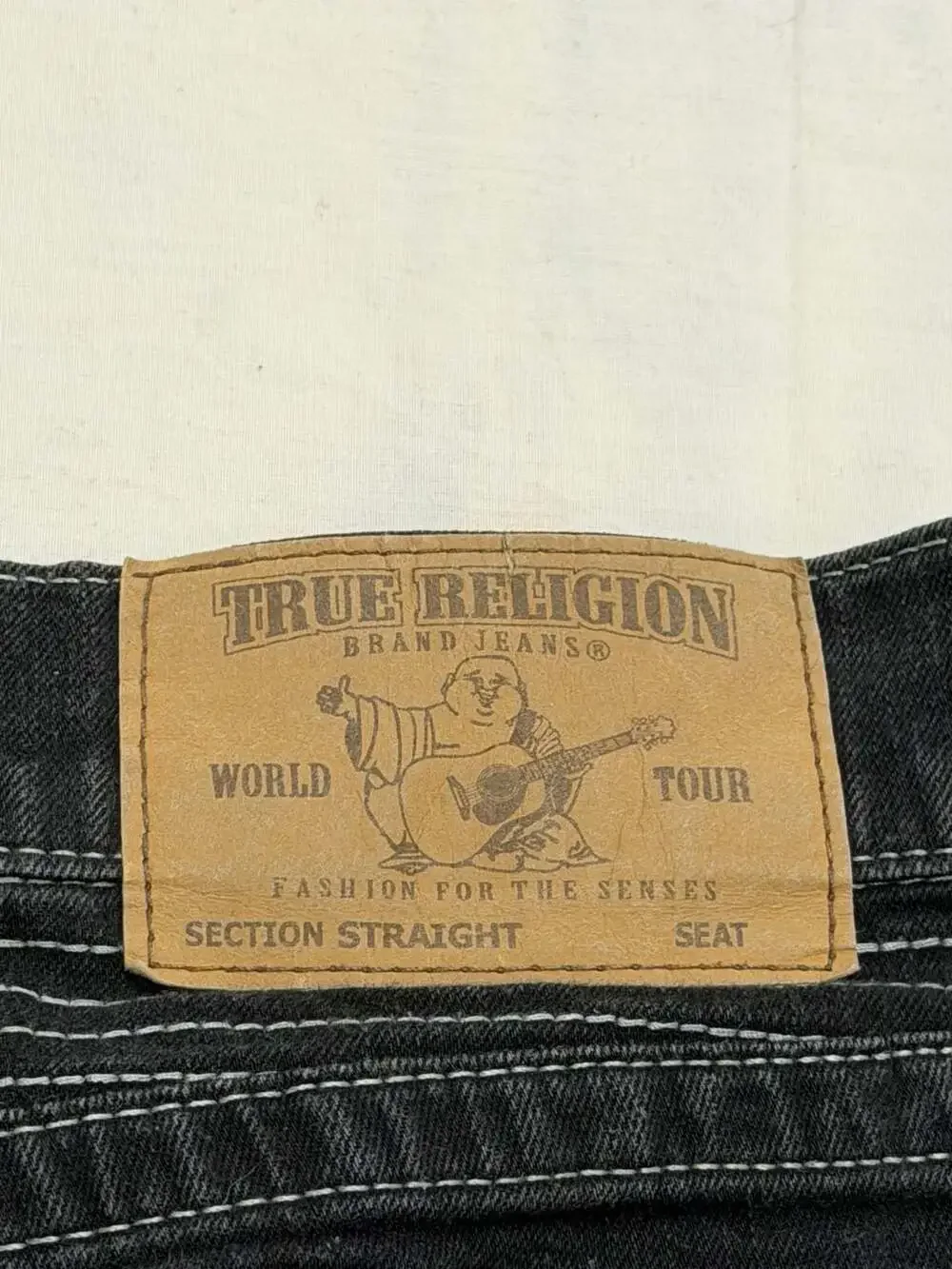 True Religion Straight Leg Jeans Size 38